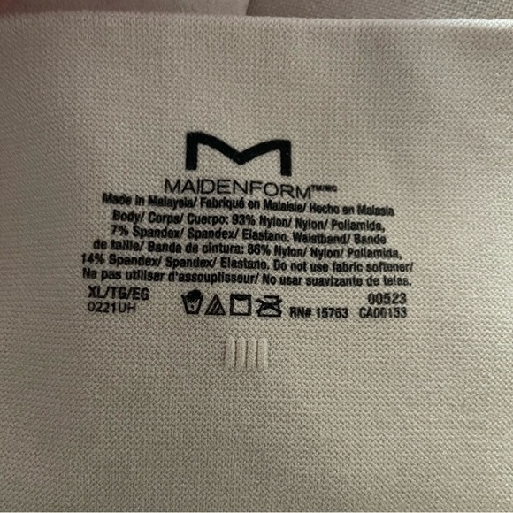 Maidenform Slim High Waisted Brief 0053 XL Tan - Picture 5 of 6